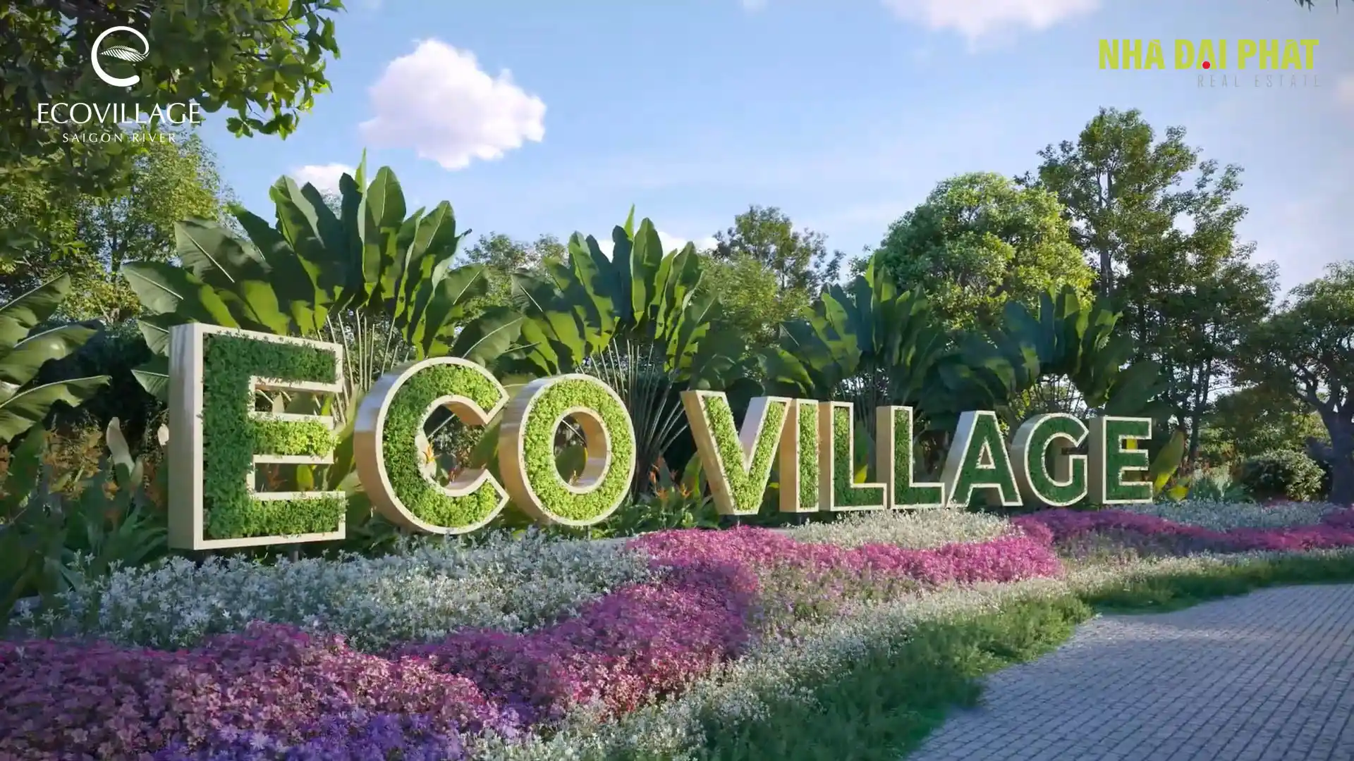 Cổng chào Ecovillage